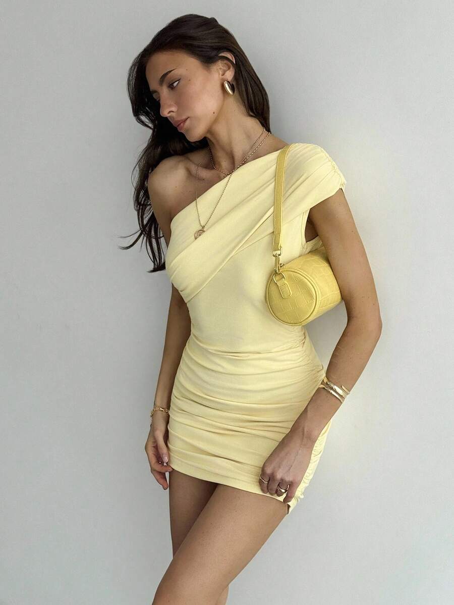 Evy One-Shoulder Dress