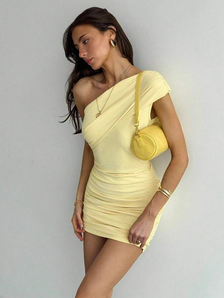 Evy One-Shoulder Dress
