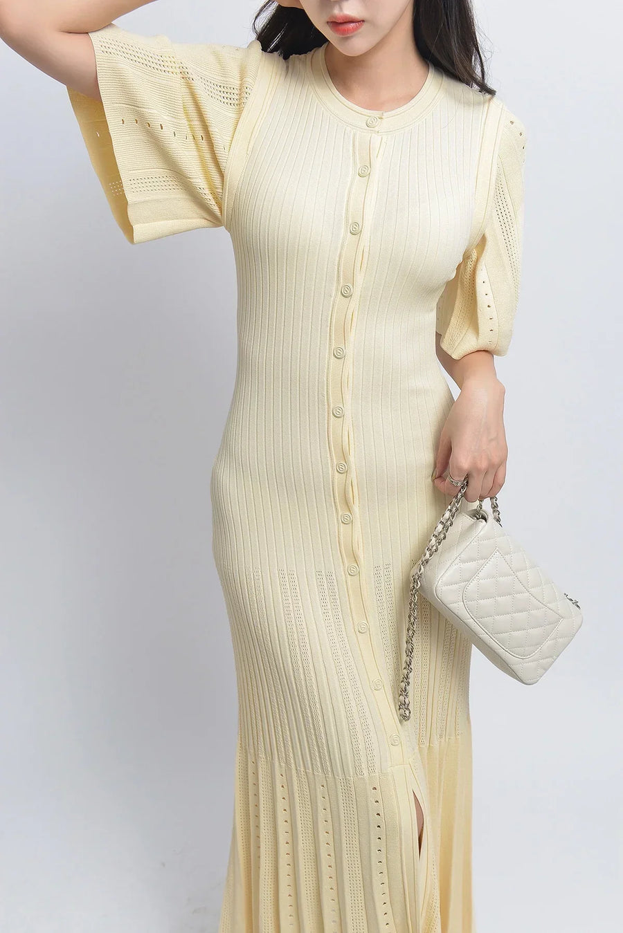 Solène Knitted Dress
