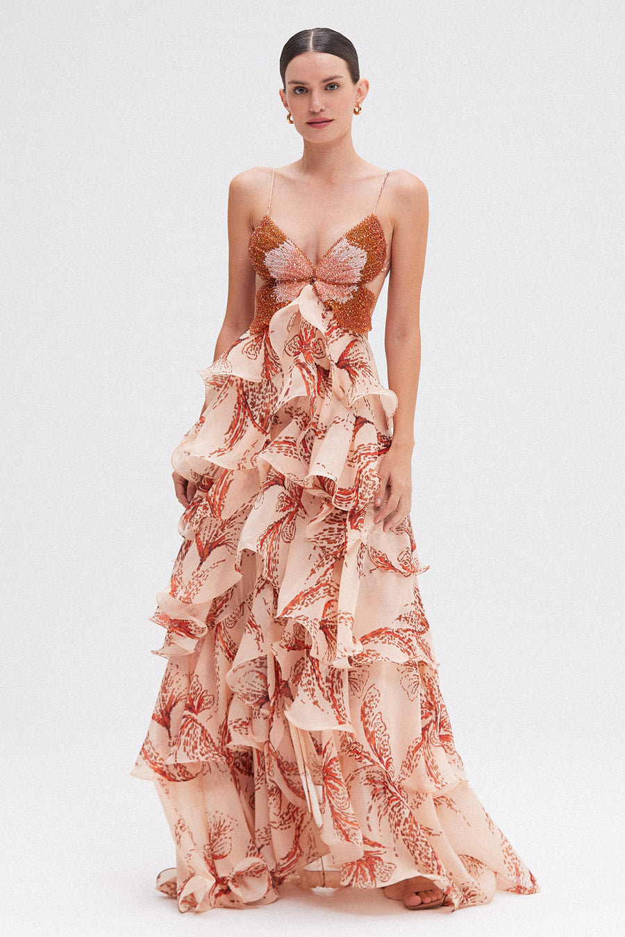 Floria Waterfall Dress