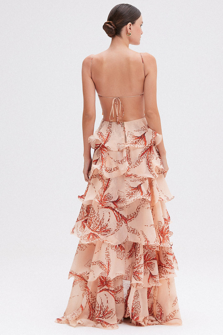 Floria Waterfall Dress