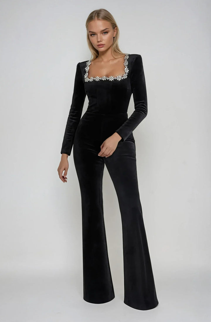 Valentina Velvet Jumpsuit