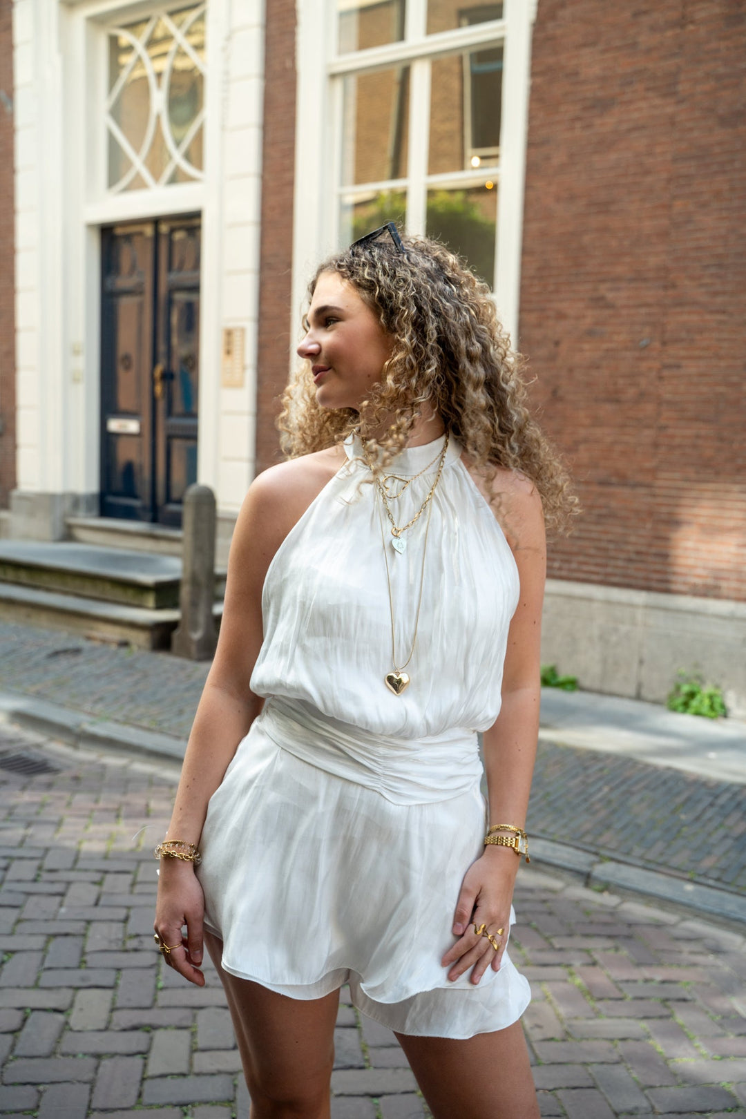 Isla White Summer Dress
