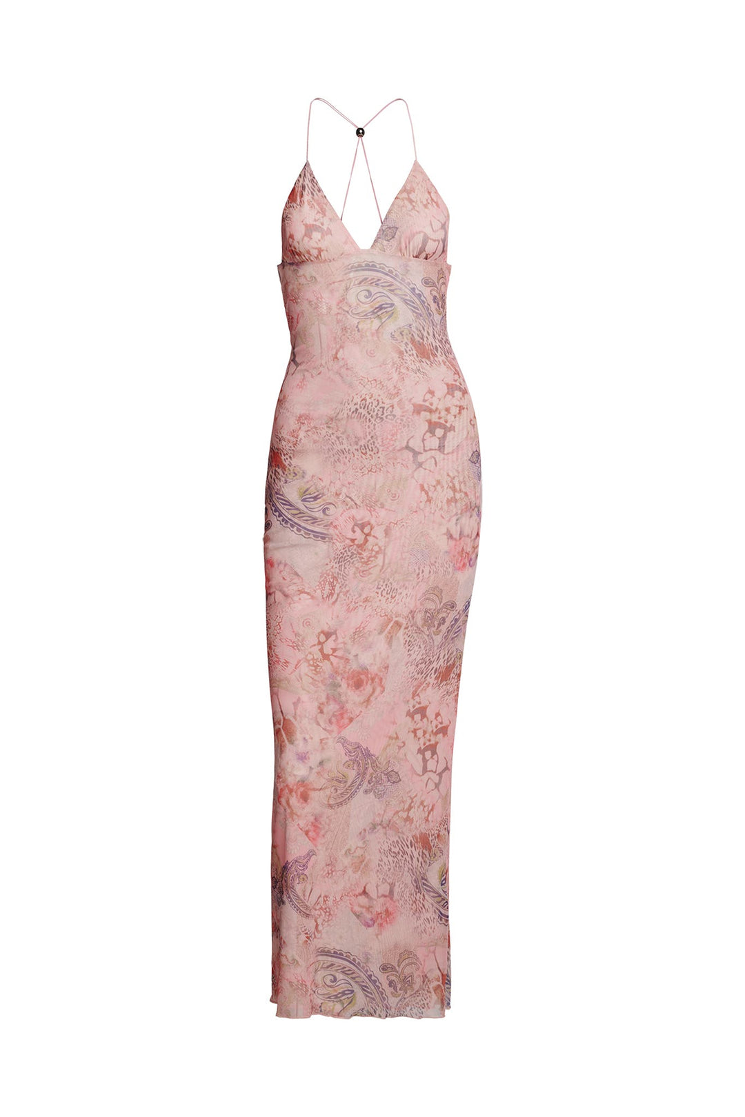 Fleur Open-Back Maxi Dress