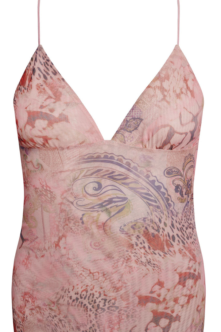 Fleur Open-Back Maxi Dress