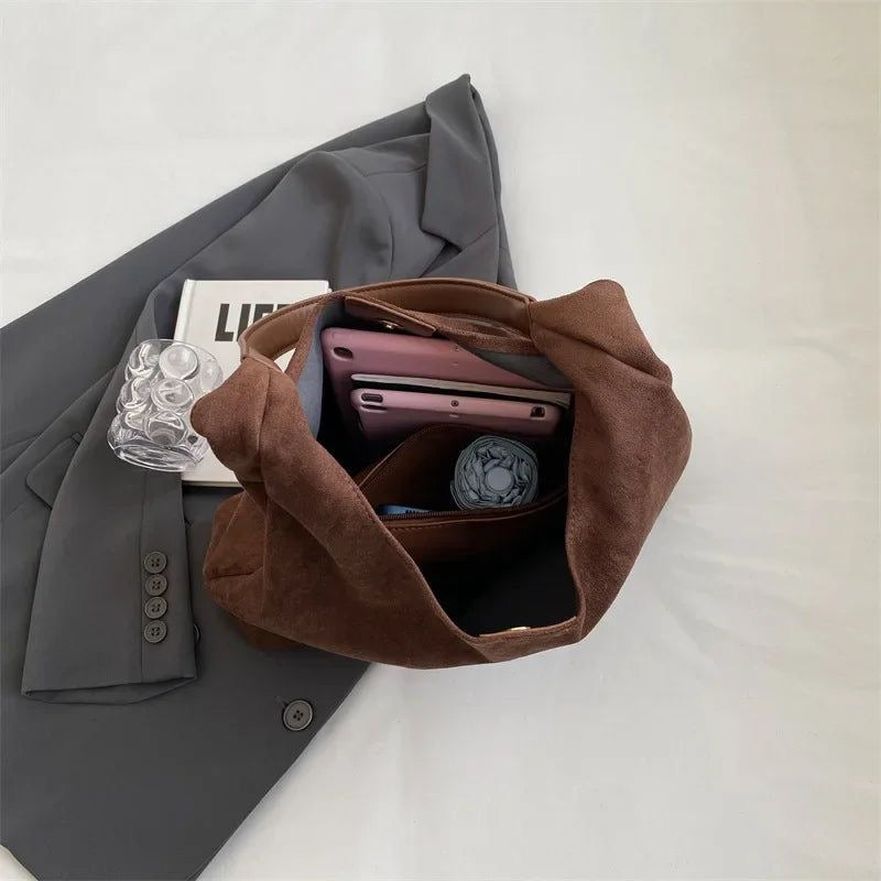 Florence Suede Handbag