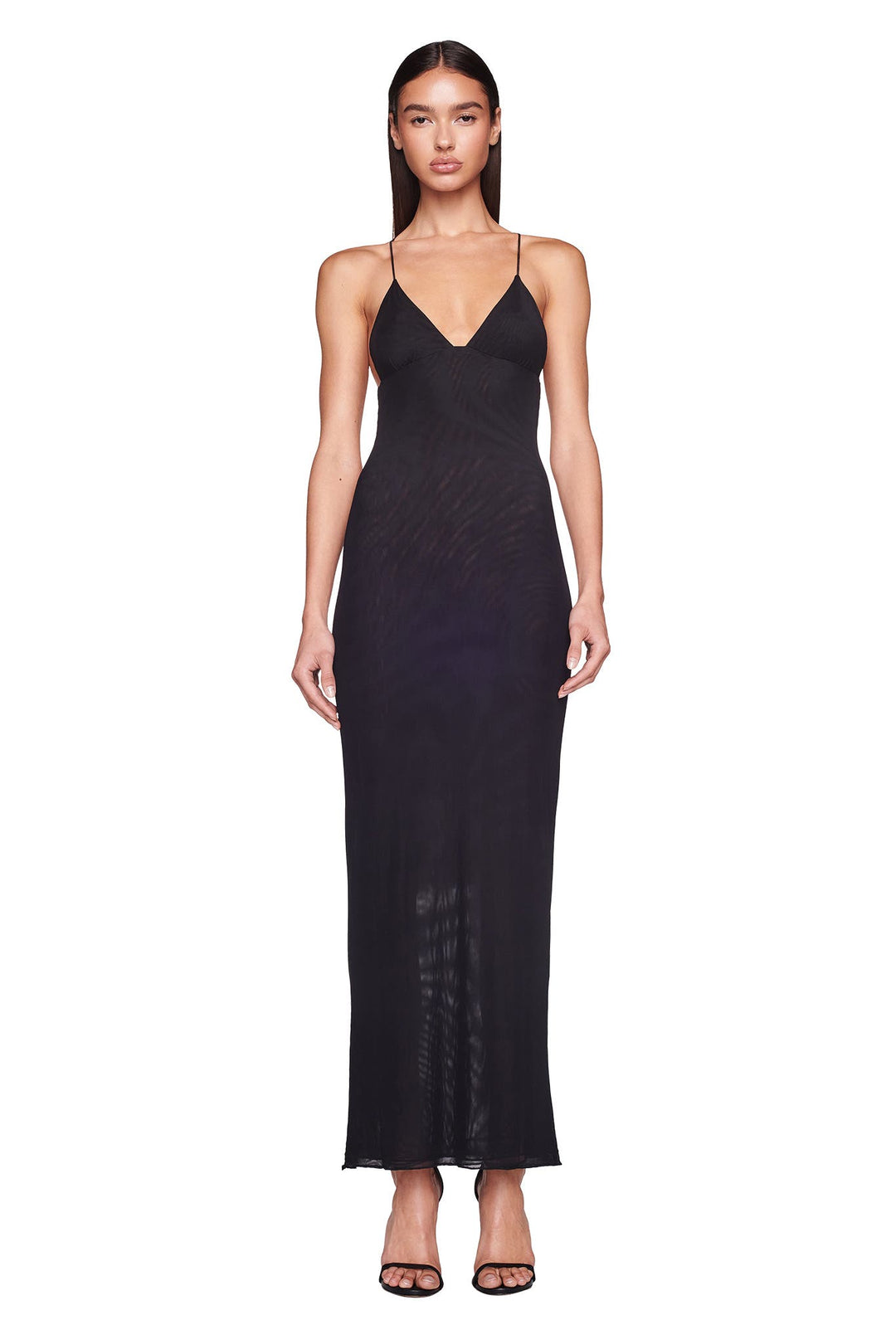 Fleur Open-Back Maxi Dress