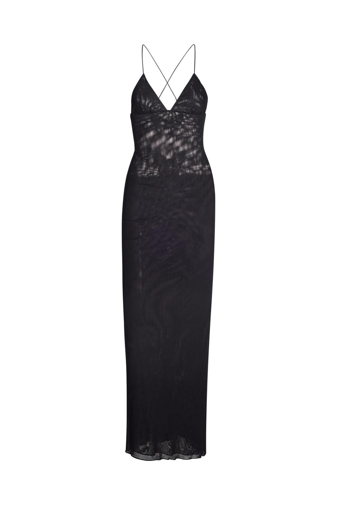 Fleur Open-Back Maxi Dress