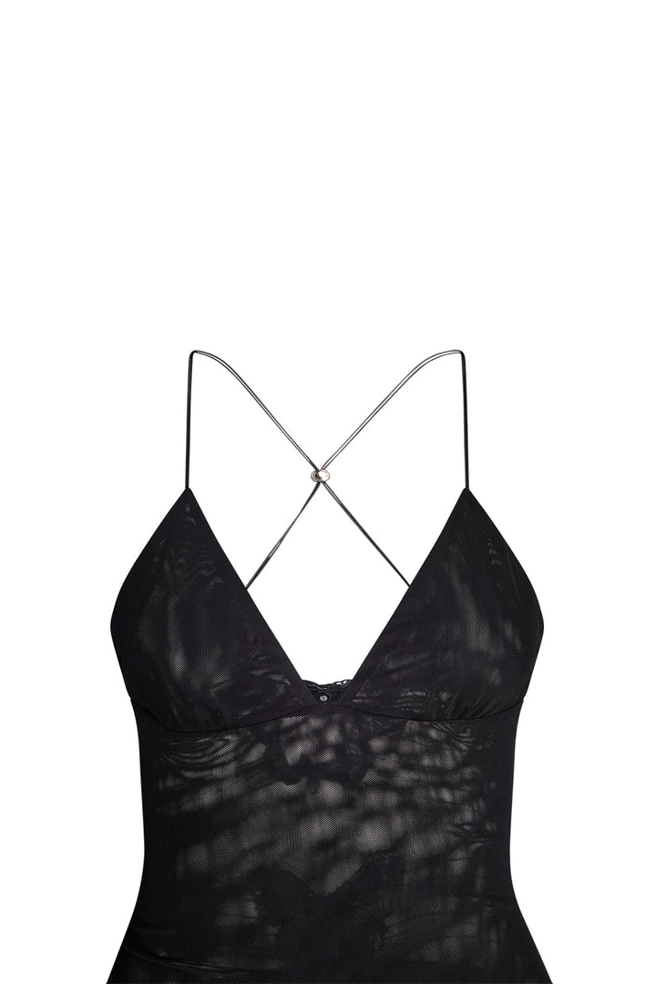 Fleur Open-Back Maxi Dress