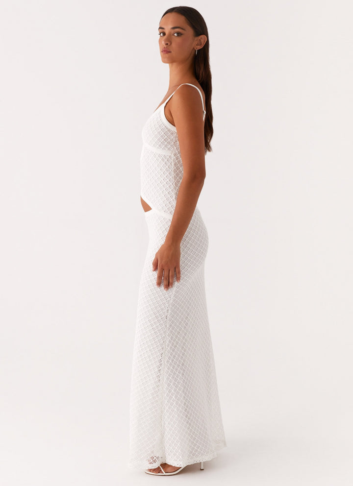 Nira Knit Crochet Dress