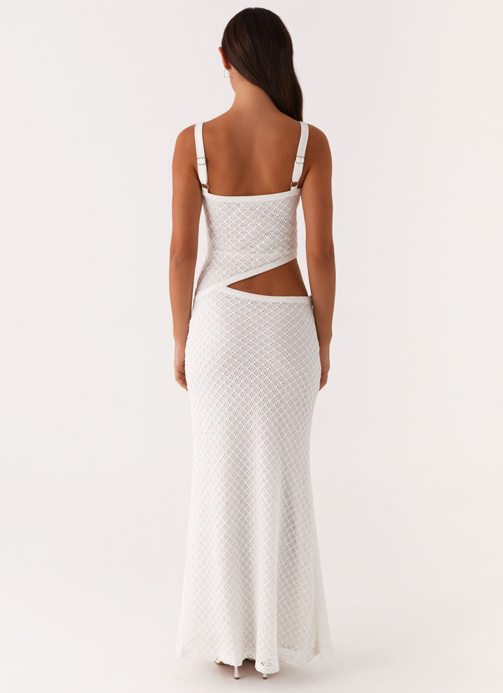 Nira Knit Crochet Dress