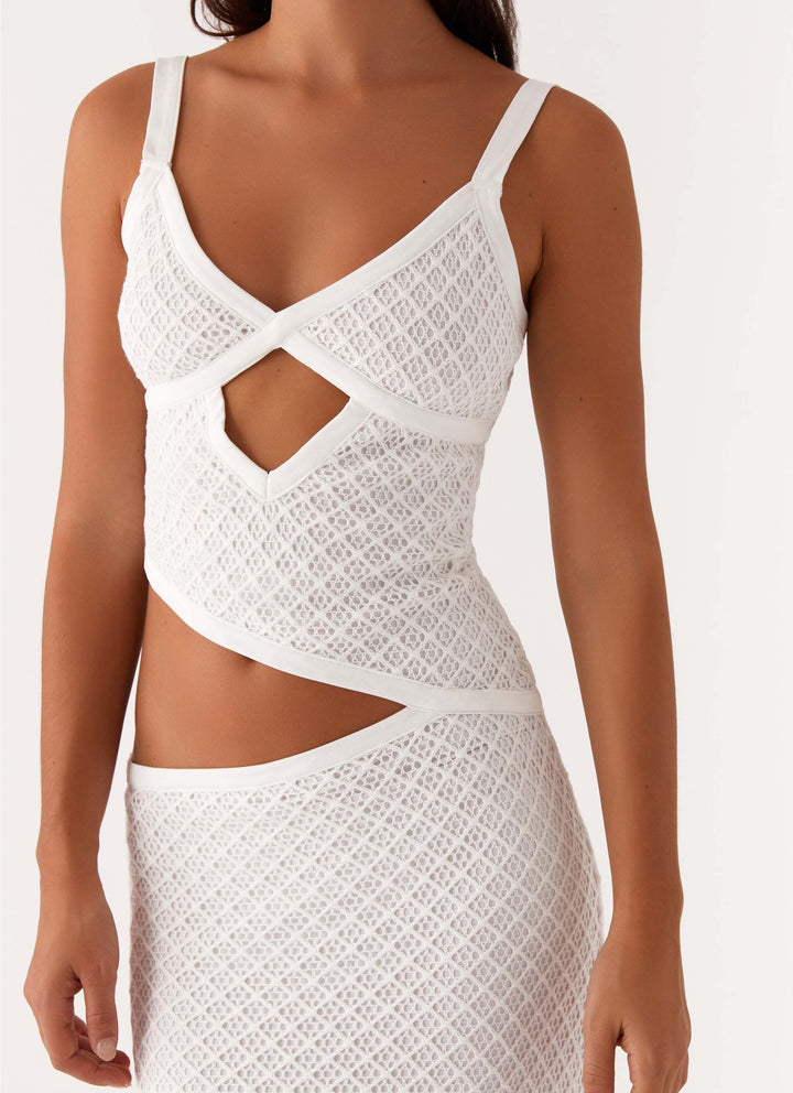 Nira Knit Crochet Dress