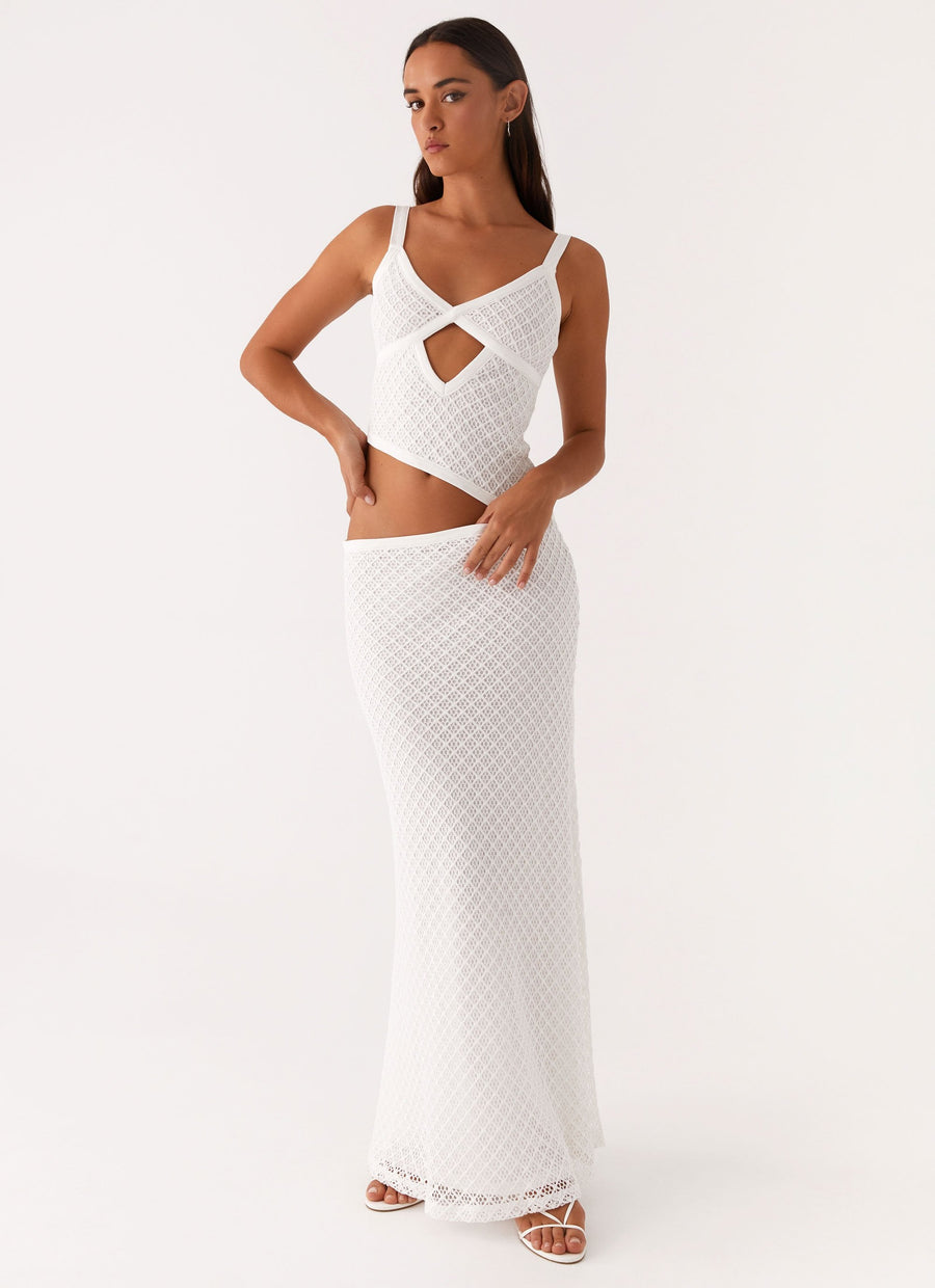 Nira Knit Crochet Dress