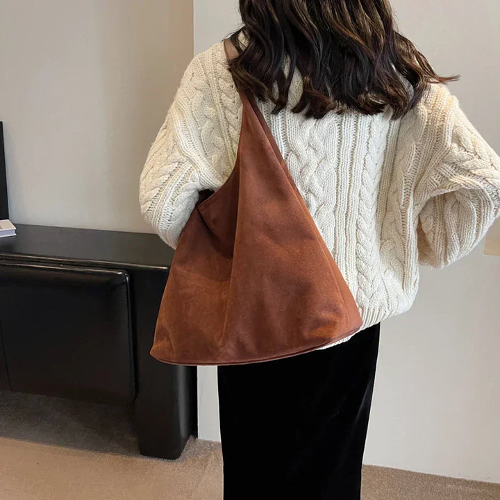 Florence Suede Handbag