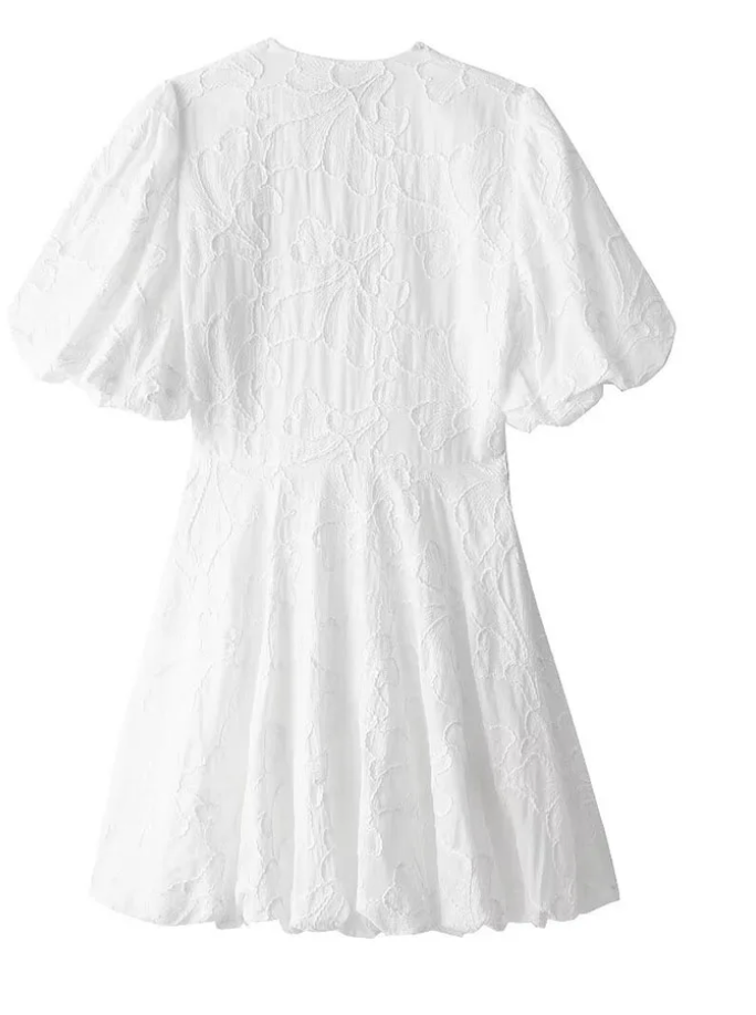 Nola Embroidered Floral Dress