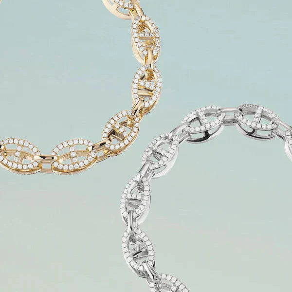 Isla Marina Bracelet in White Gold