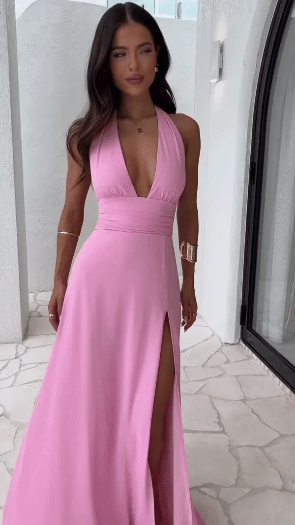 Auréla Split Maxi Dress