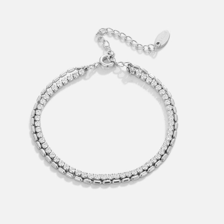 Arelia Silver Bangle