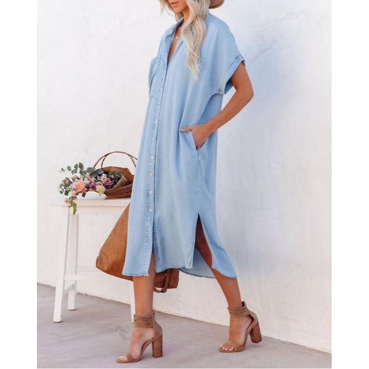 Lina Denim Dress