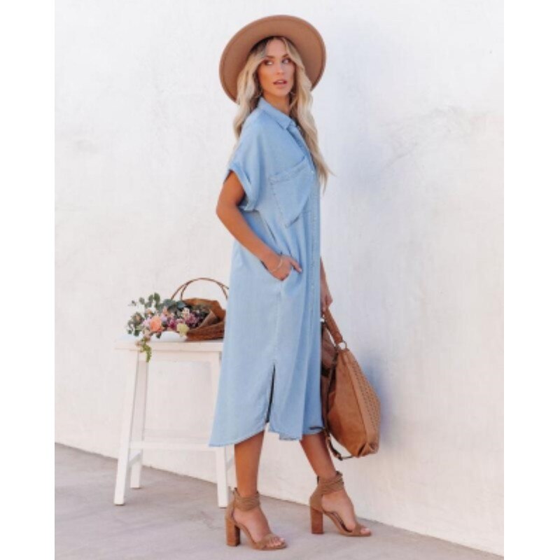 Lina Denim Dress