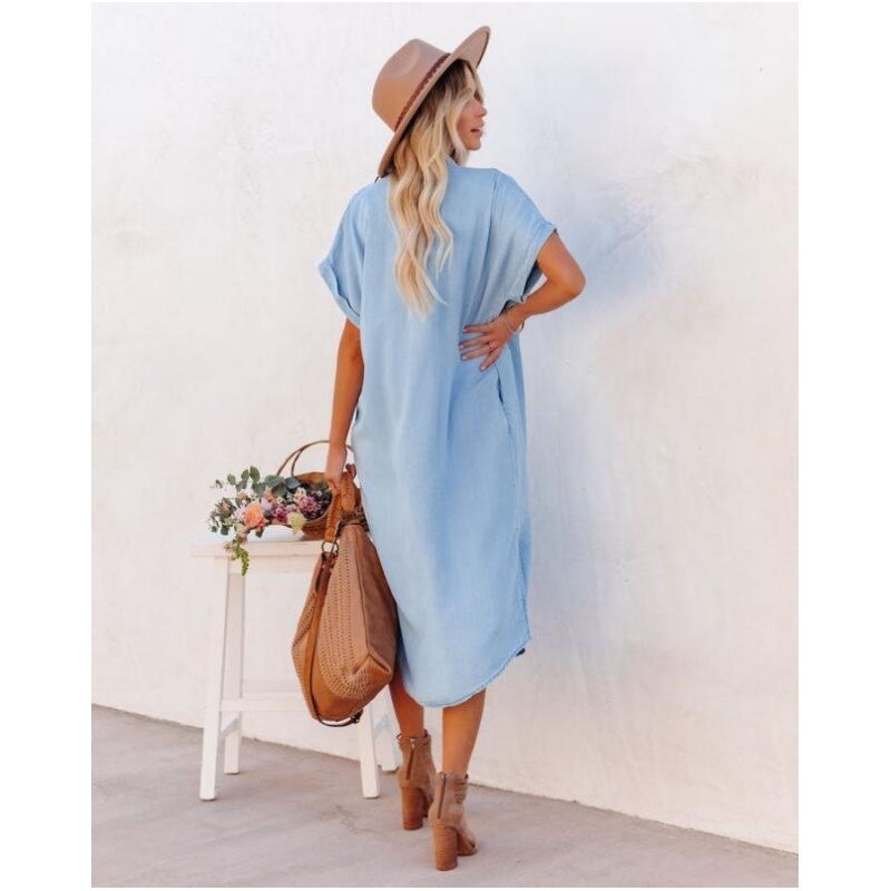 Lina Denim Dress