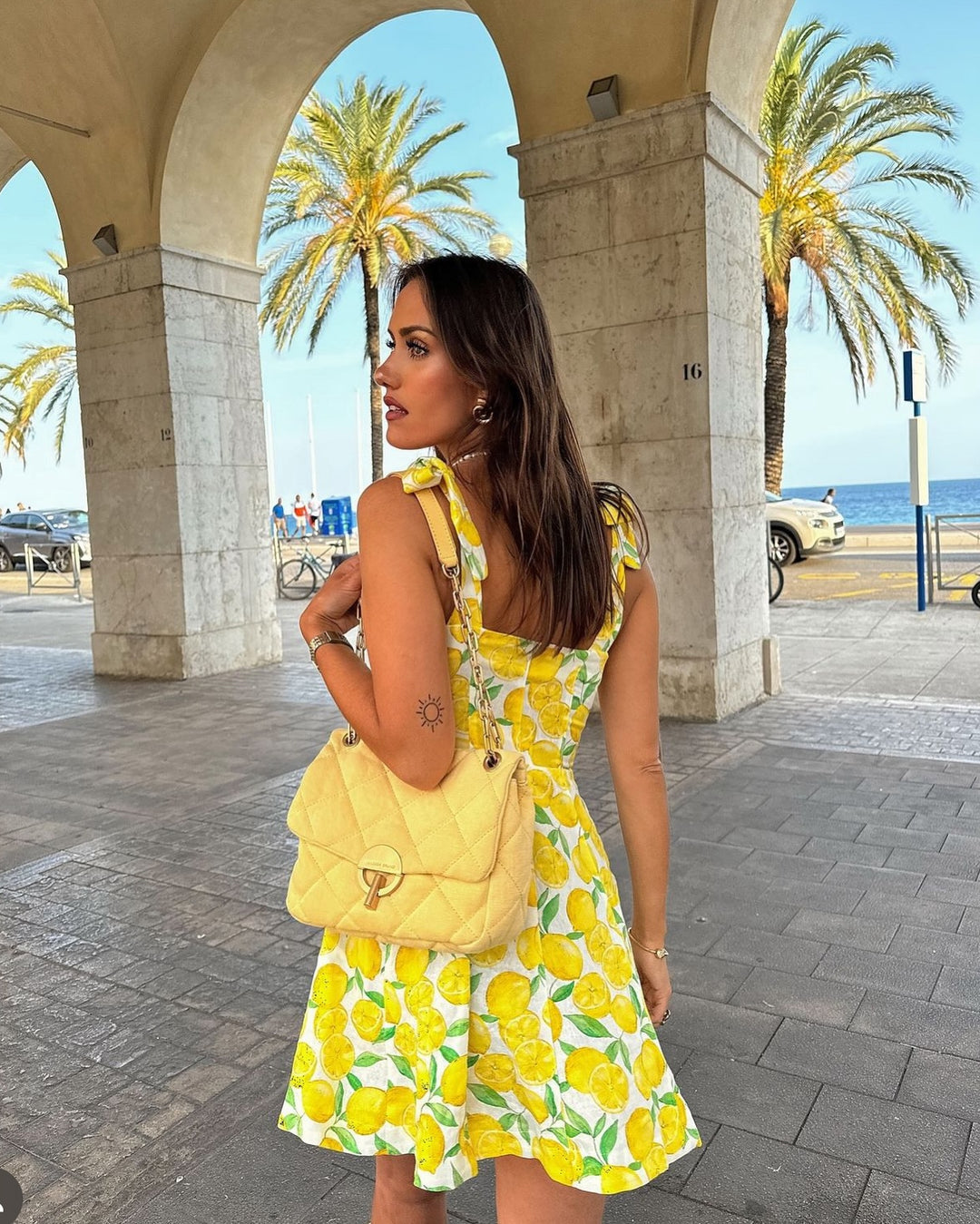 Solina Lemon Dress