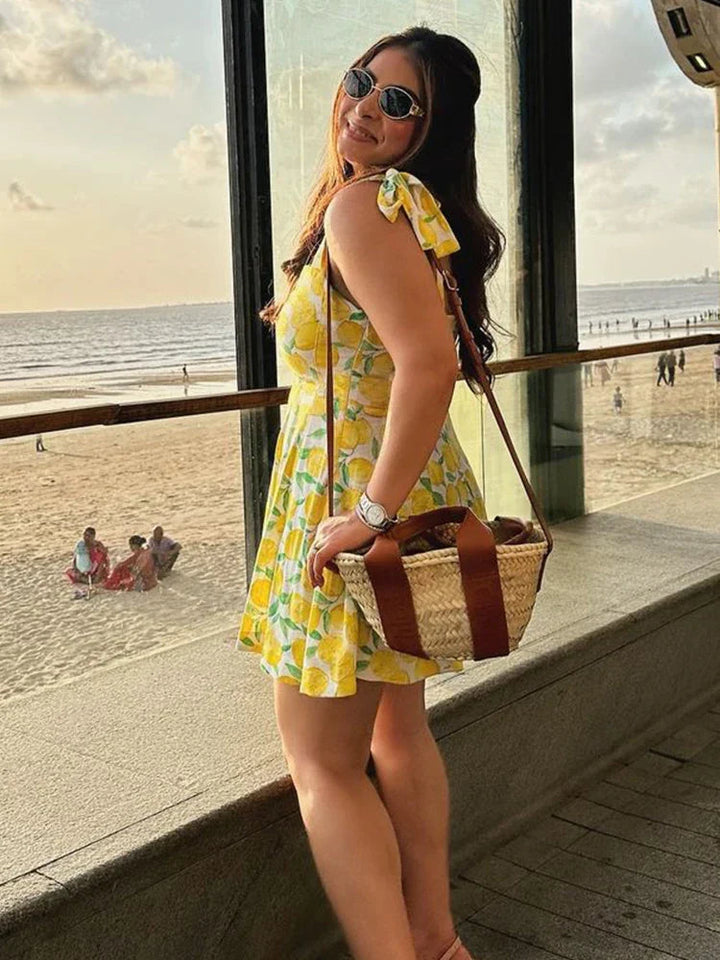 Solina Lemon Dress