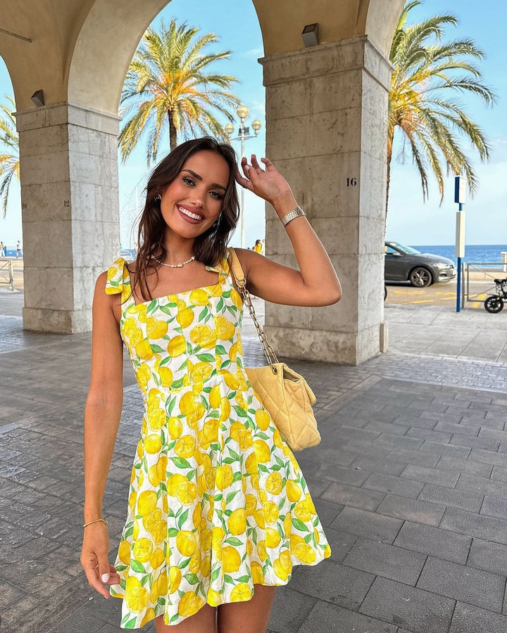 Solina Lemon Dress