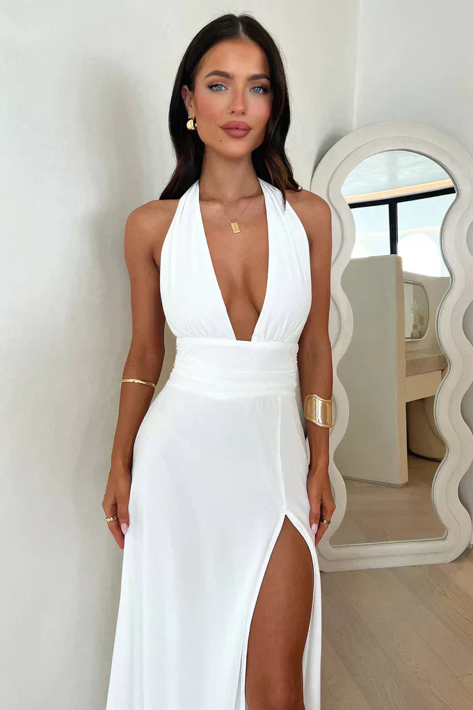 Auréla Split Maxi Dress