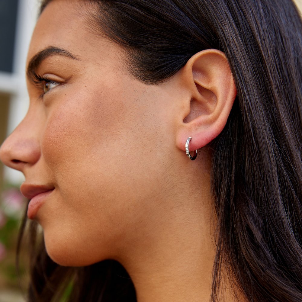 Eternity Crystal Earrings