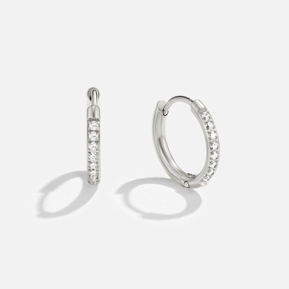 Eternity Crystal Earrings