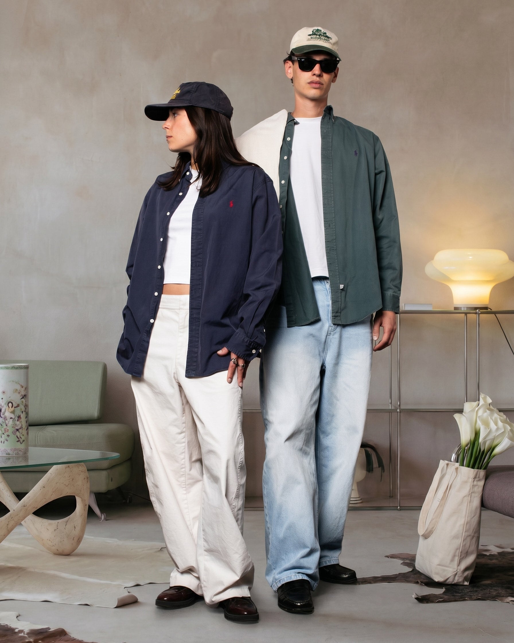 Maeve & Erin Dublin - Ralph Lauren Vintage Plain Shirt
