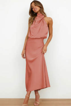 Célina Silk Gown