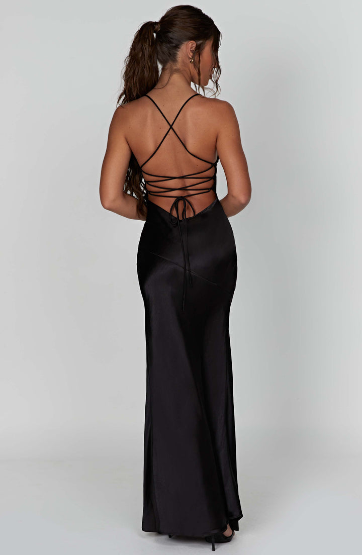 Sienna Silk Satin Gown