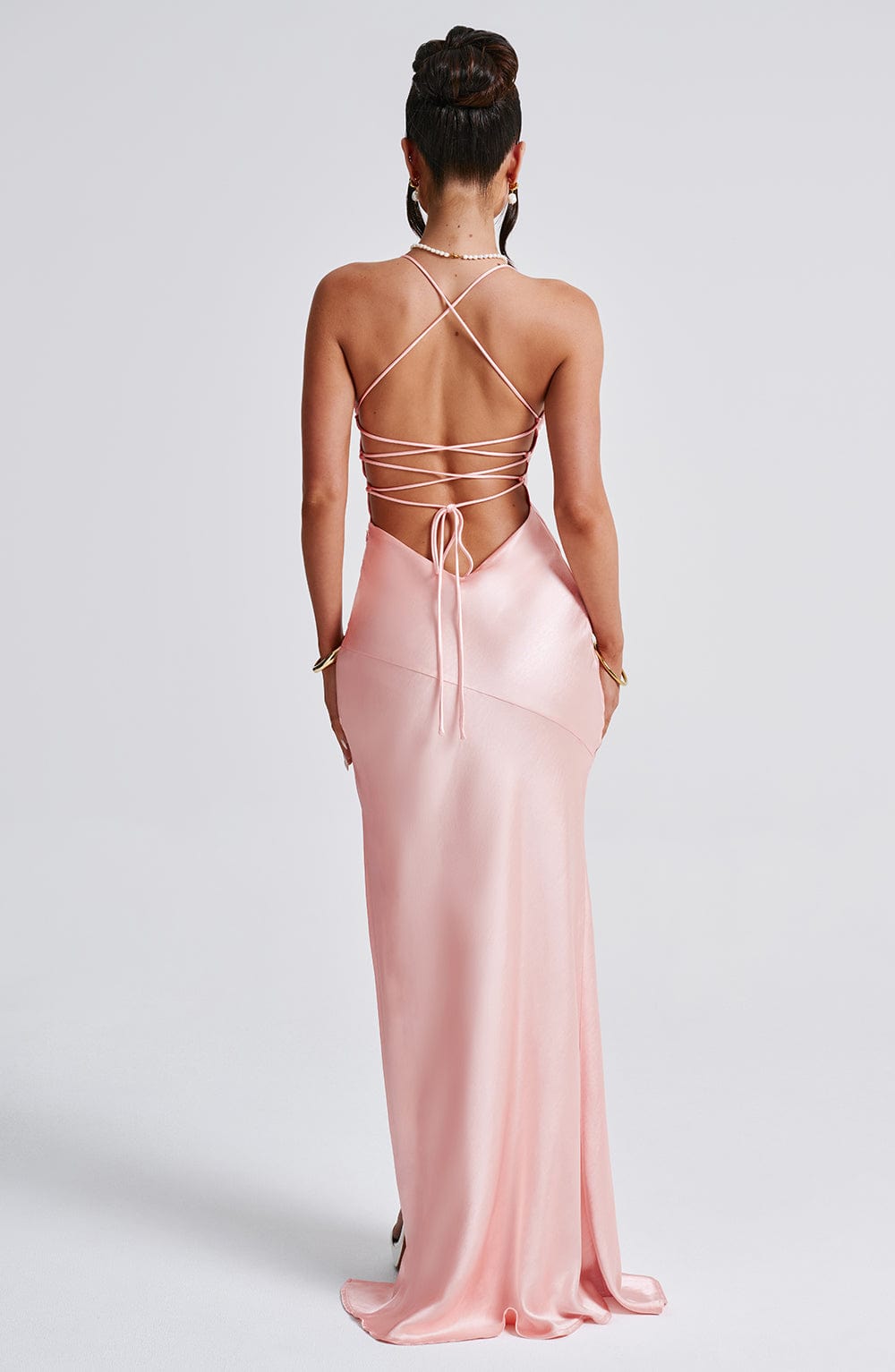 Sienna Silk Satin Gown