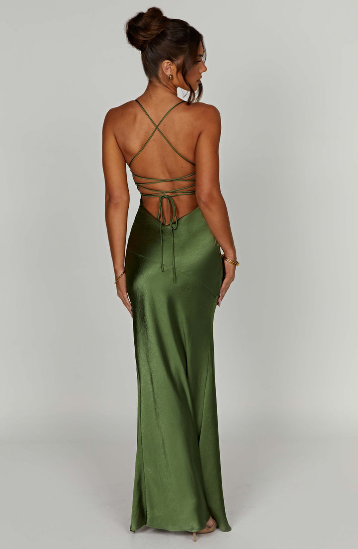 Sienna Silk Satin Gown