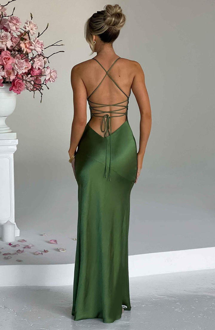 Sienna Silk Satin Gown
