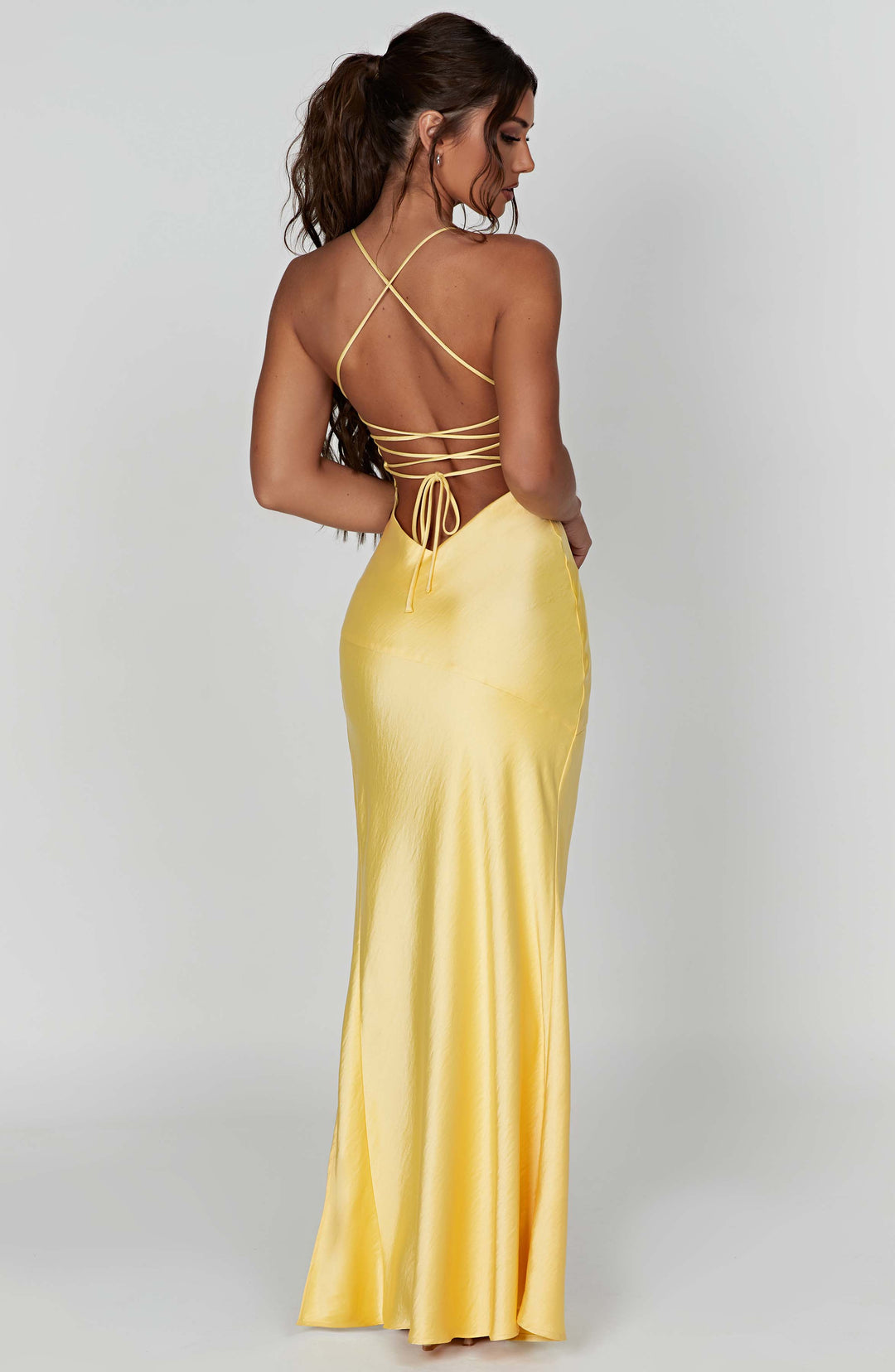 Sienna Silk Satin Gown