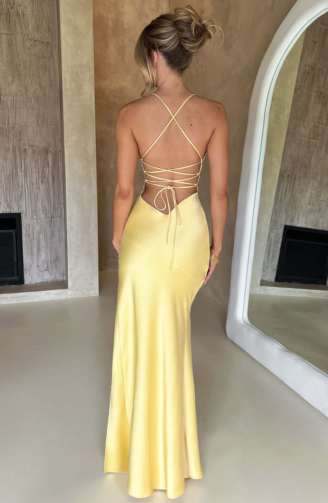 Sienna Silk Satin Gown