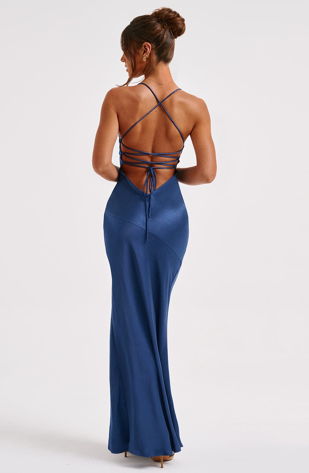 Sienna Silk Satin Gown
