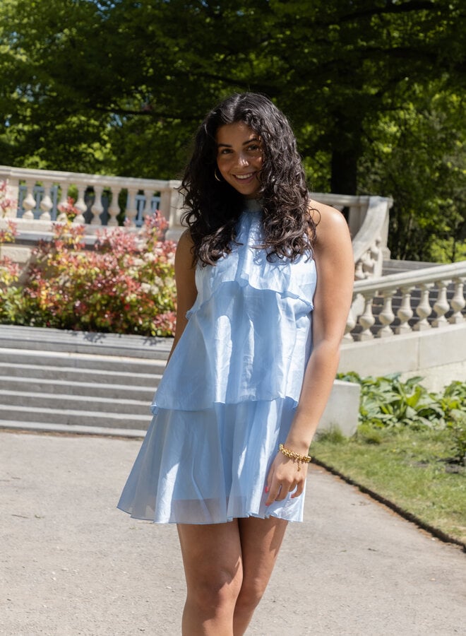 Skyla Tulle Halter Dress