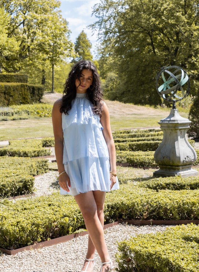 Skyla Tulle Halter Dress