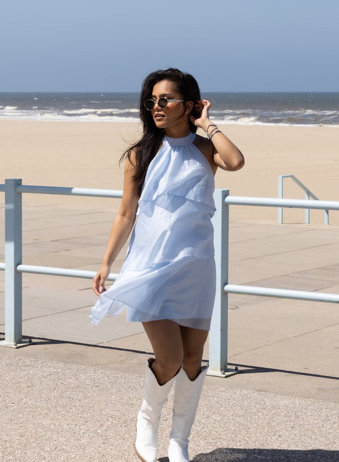 Skyla Tulle Halter Dress