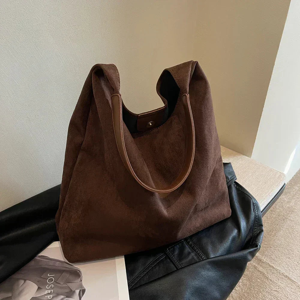 Florence Suede Handbag