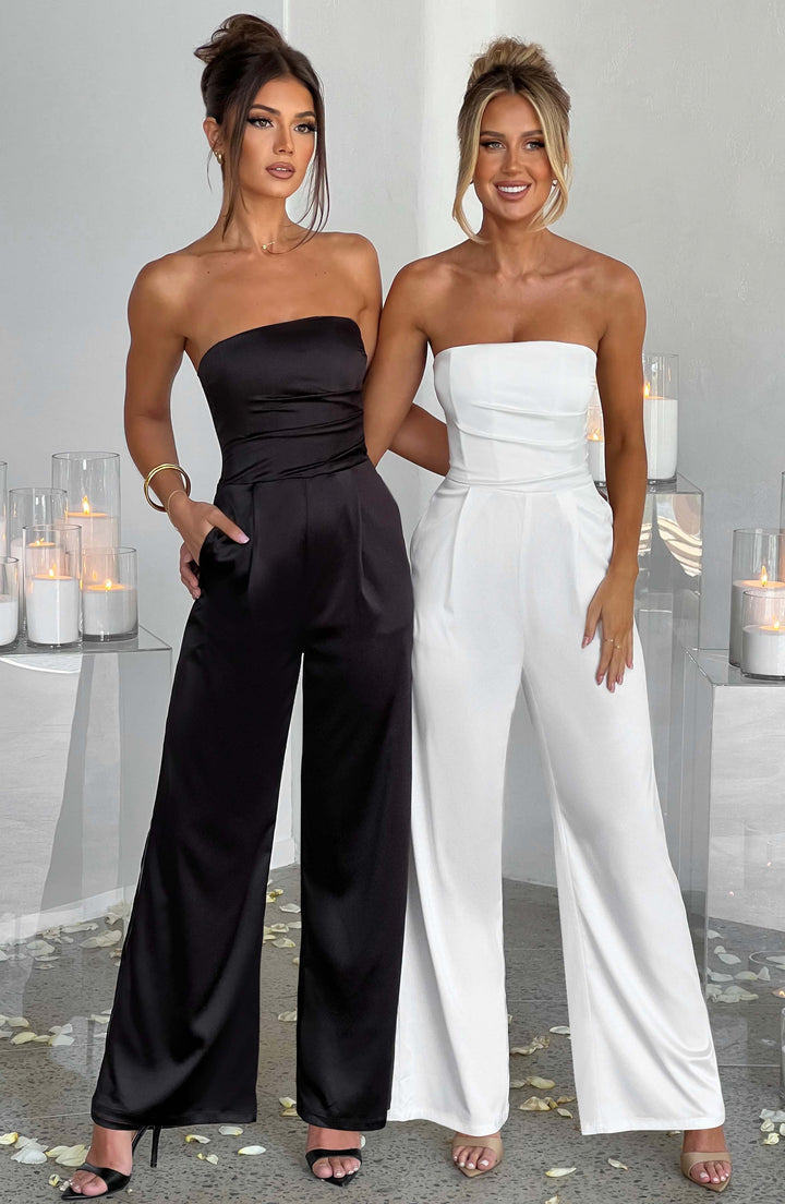 Elise Satin Jumpsuit