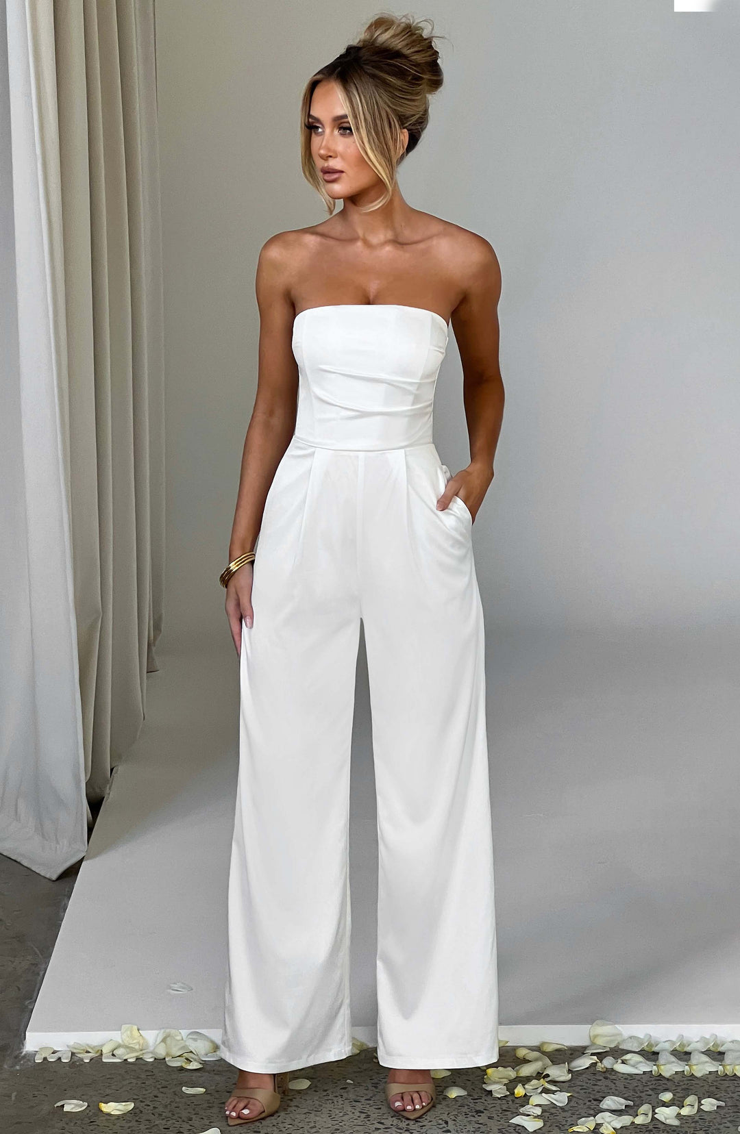 Elise Satin Jumpsuit