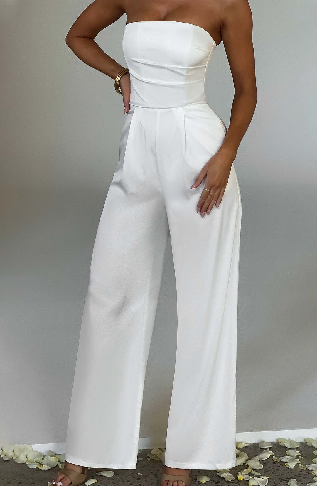 Elise Satin Jumpsuit