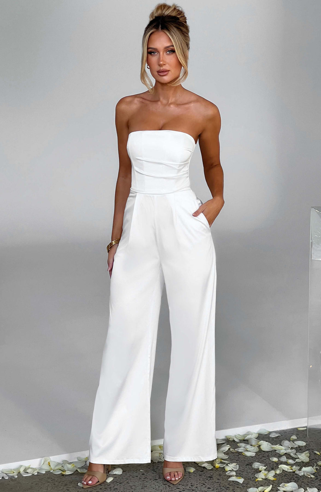 Elise Satin Jumpsuit