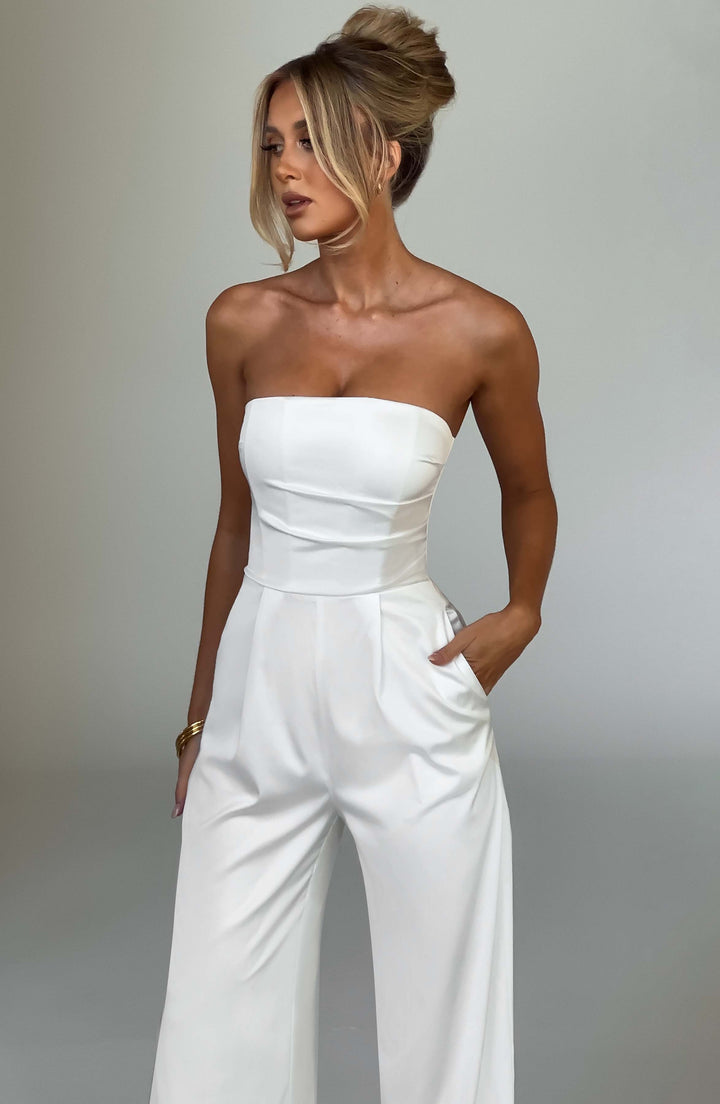 Elise Satin Jumpsuit