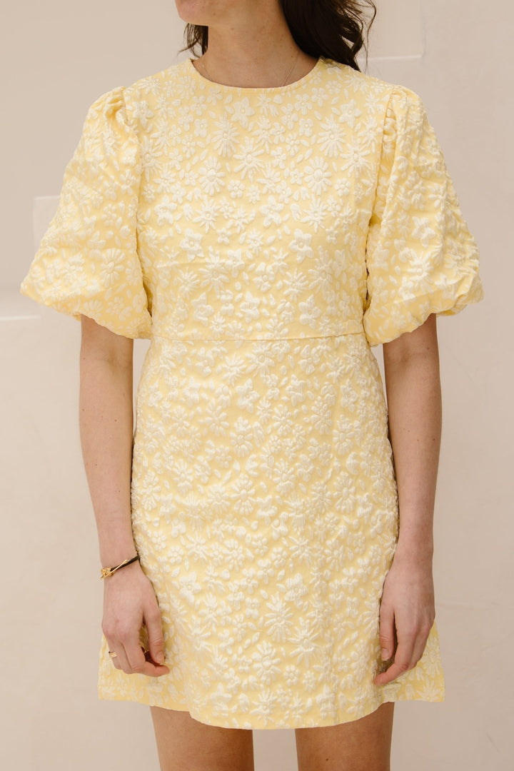 Lilac Floral Summer Dress